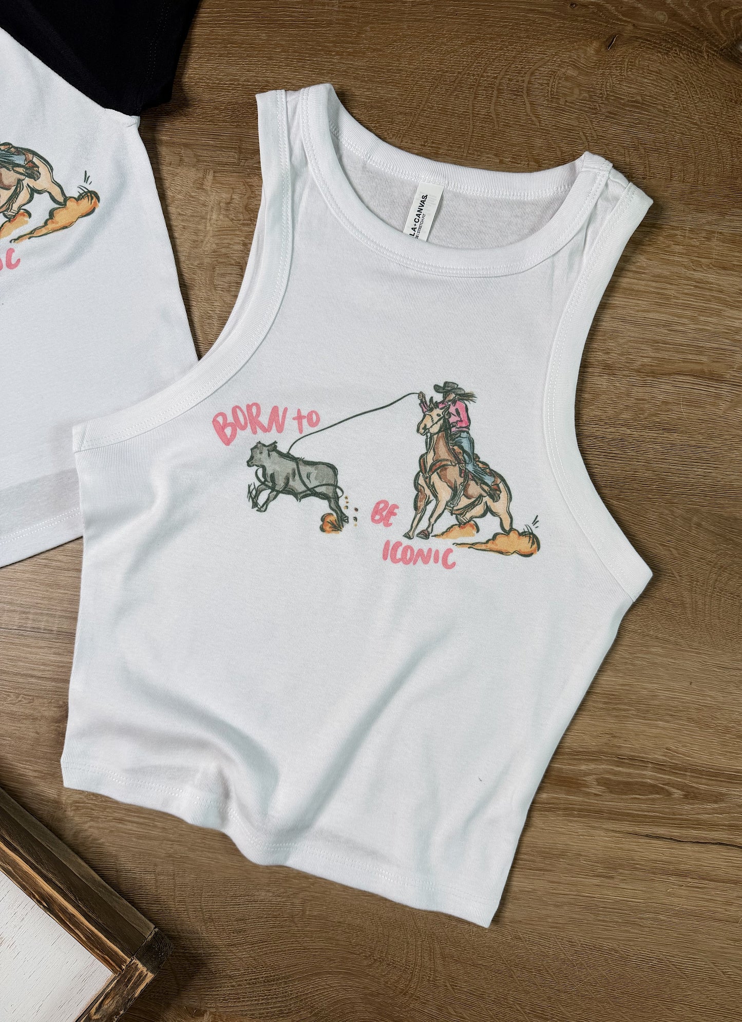 Iconic Cowgirl Cropped Tank