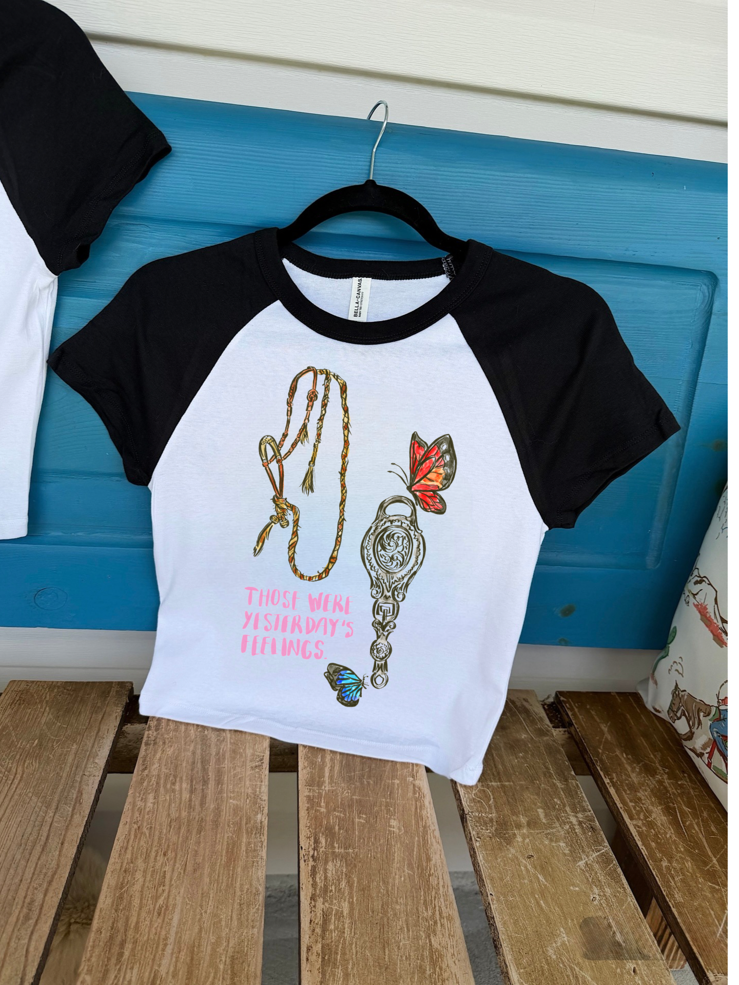 Those Were Yesterday’s Feelings Baby Tee