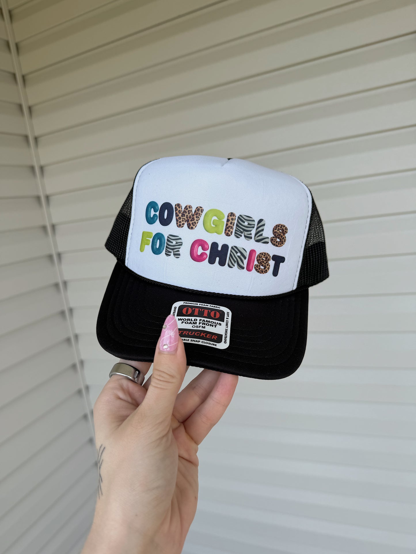 Cowgirls For Christ Trucker Hat (Multiple Color Options)