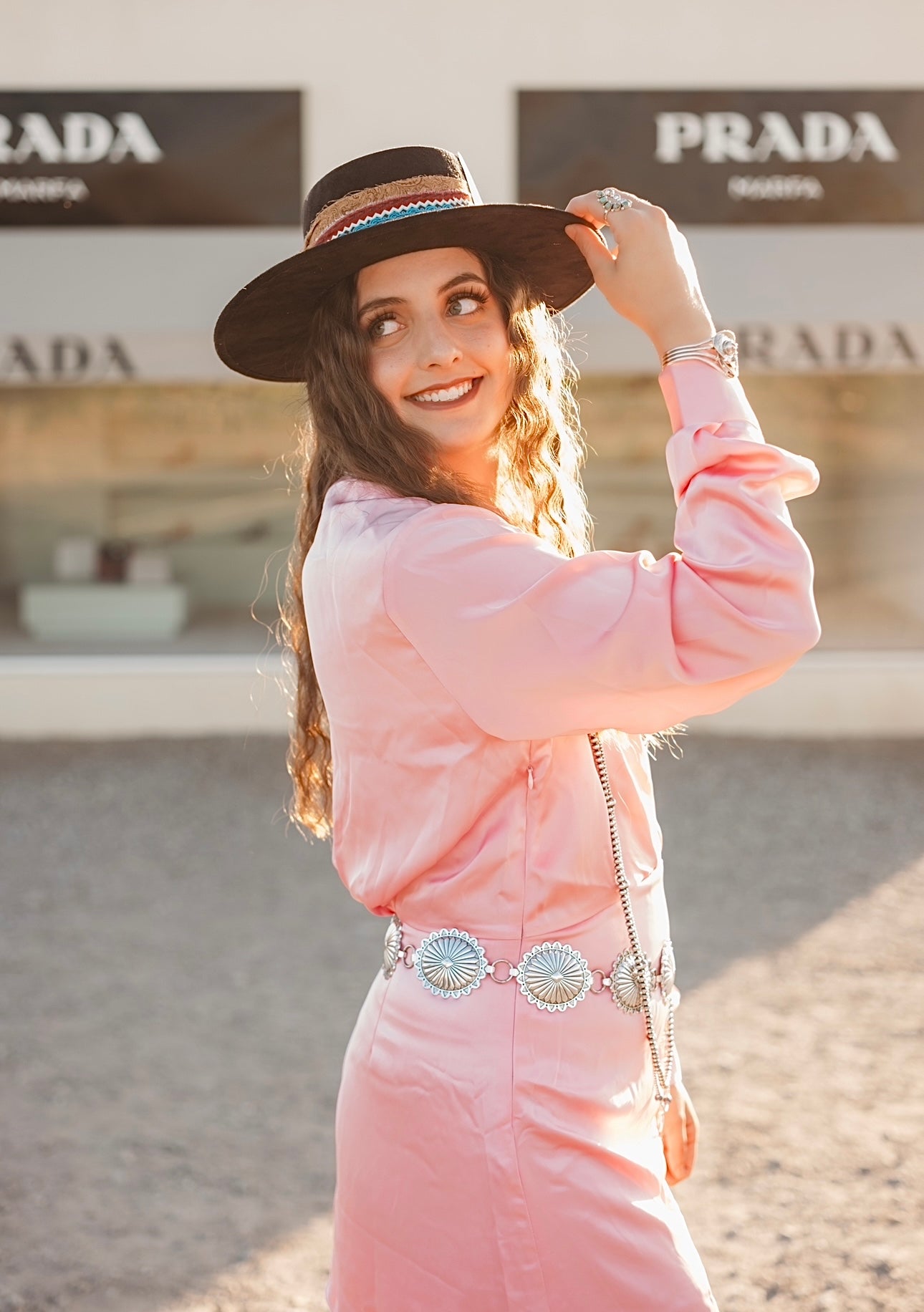 Pink Collared Dress