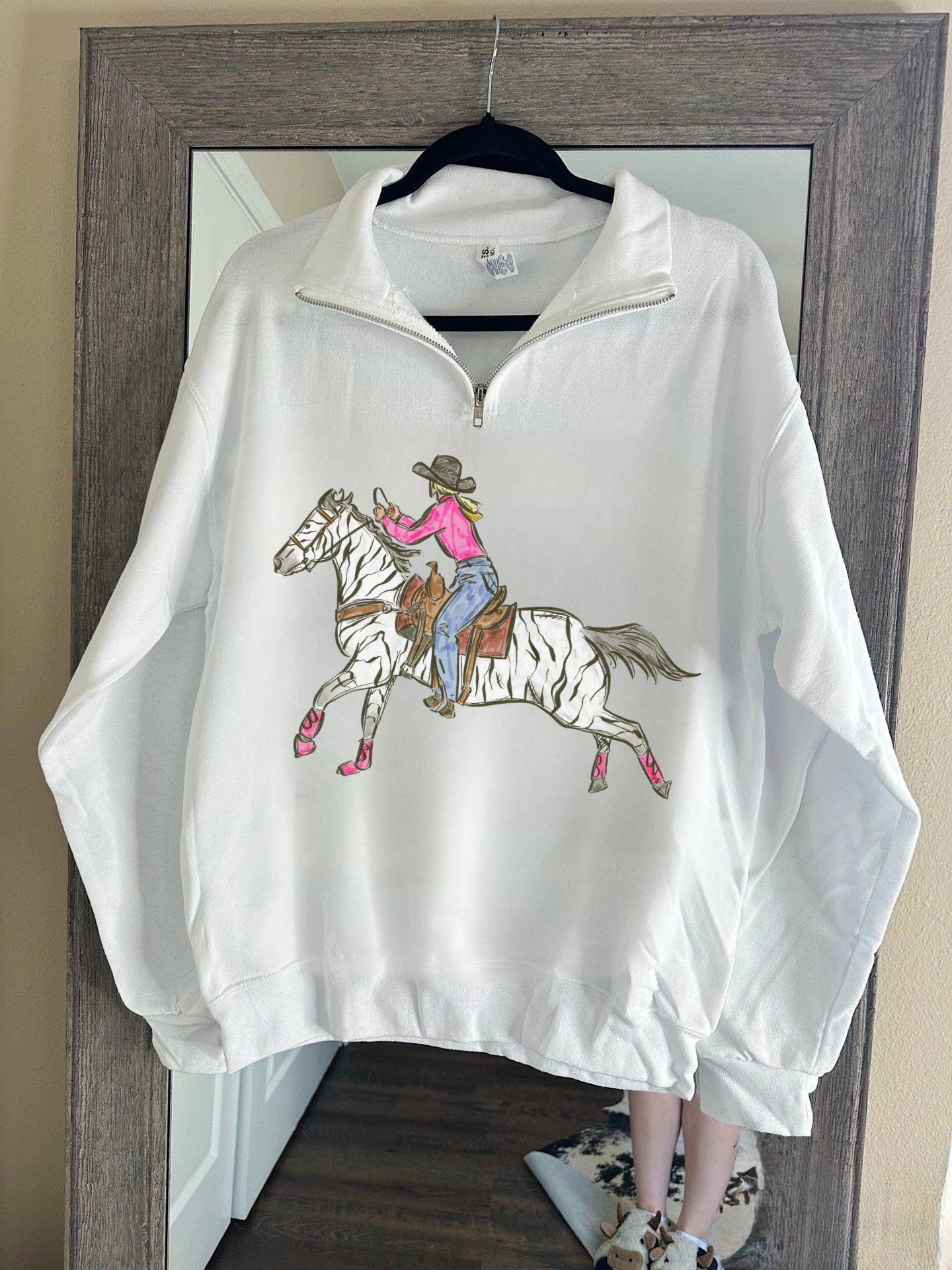 Cowgirl Chaos Quarter Zip