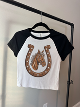 Load image into Gallery viewer, Horseshoe Baby Tee
