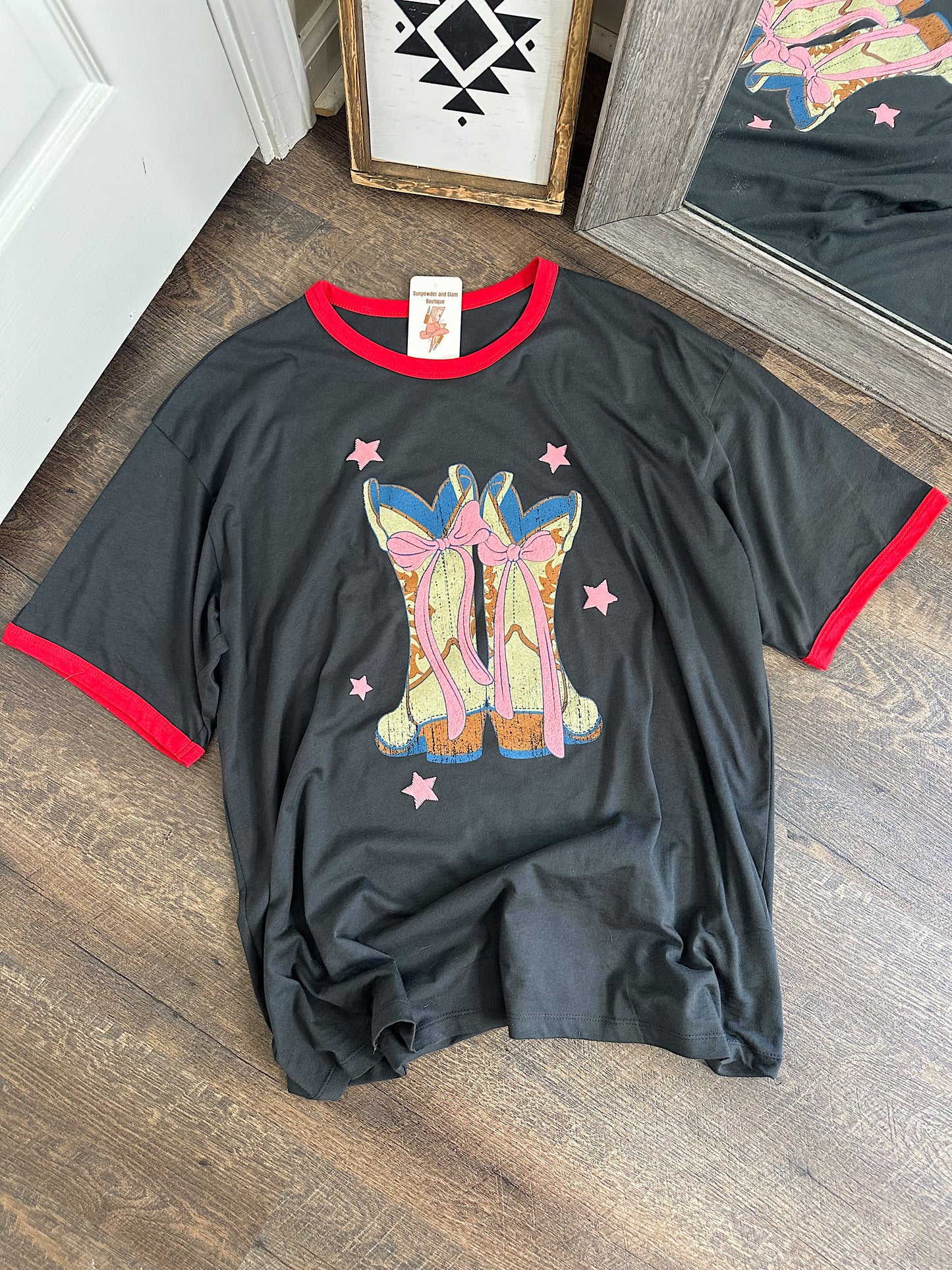 Cowgirl Coquette Oversized Tee