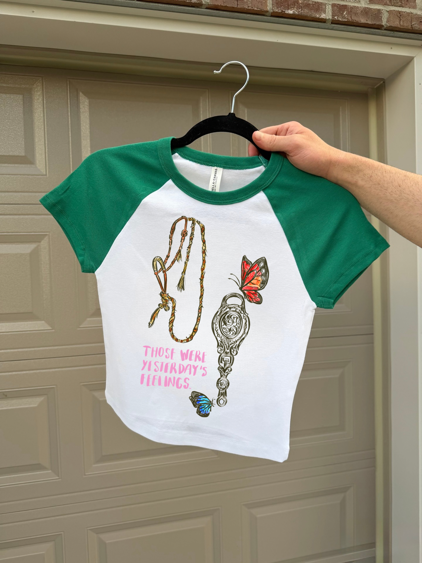 Those Were Yesterday’s Feelings Baby Tee
