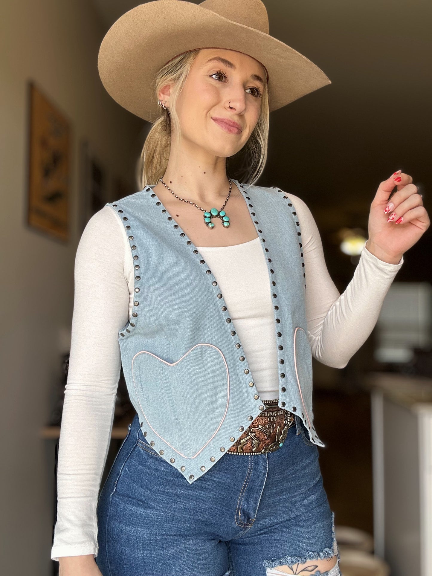 4 The Love Of Denim Vest