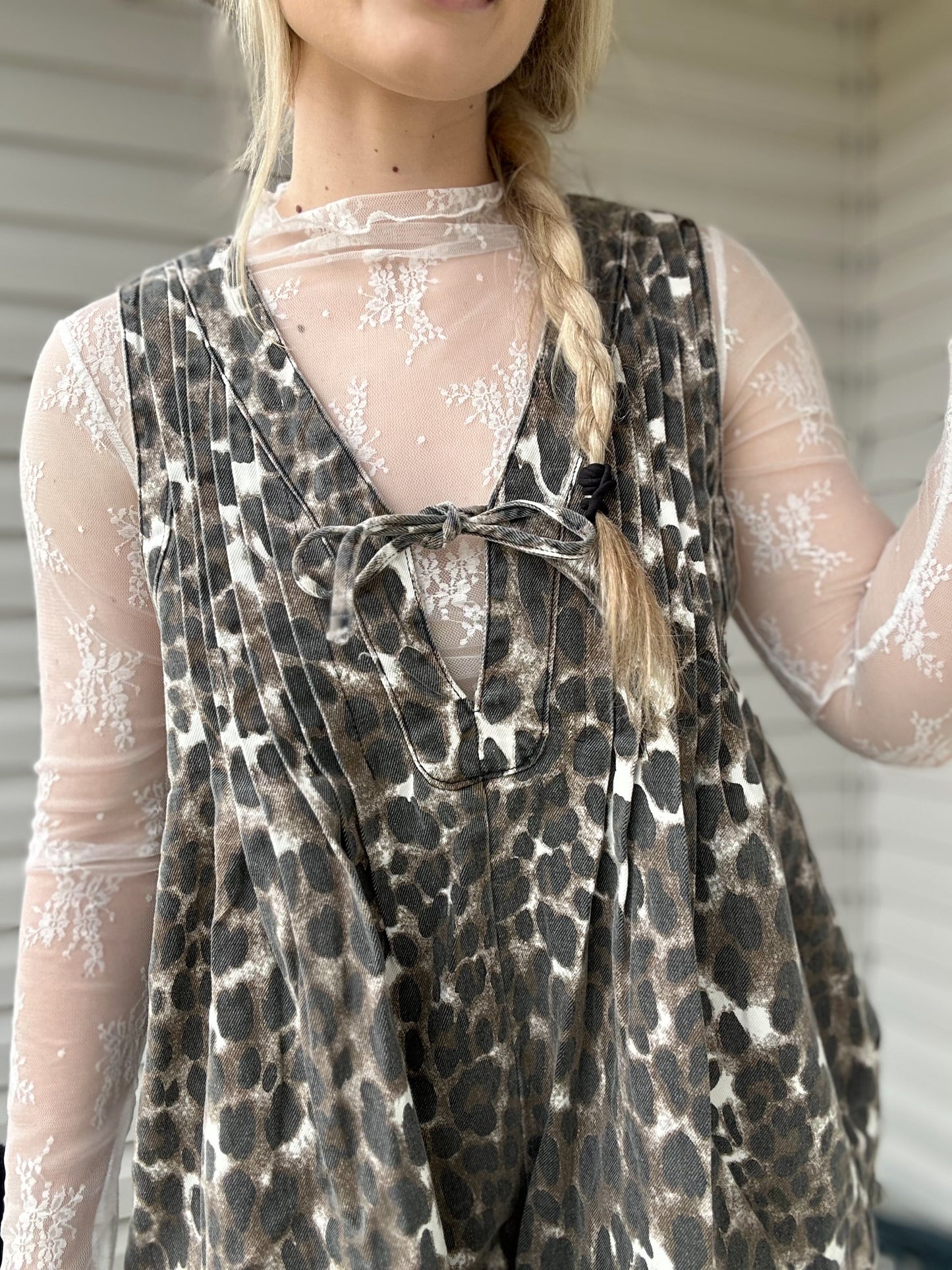 The Leopard Lola Romper