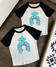Load image into Gallery viewer, Turquoise Squash Baby Tee
