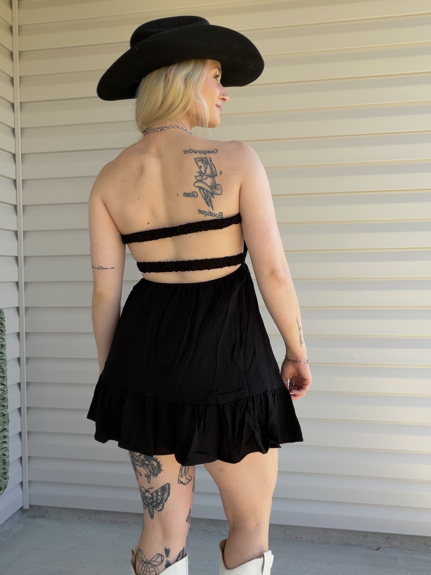 The Lil’ Black Dress (Open Back)