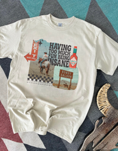Load image into Gallery viewer, Being Insane Collage Tee or Crewneck
