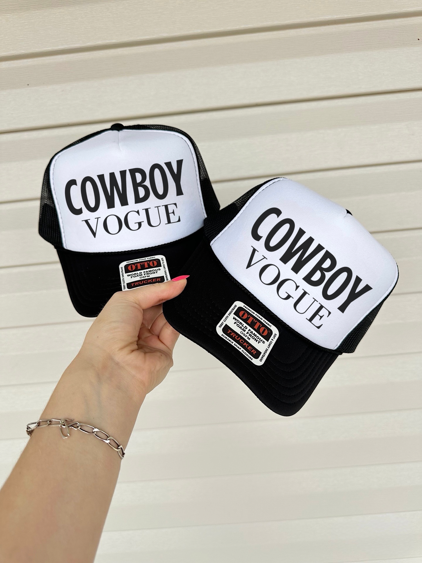 Cowboy Vogue Trucker Hat (Multiple Color Options)