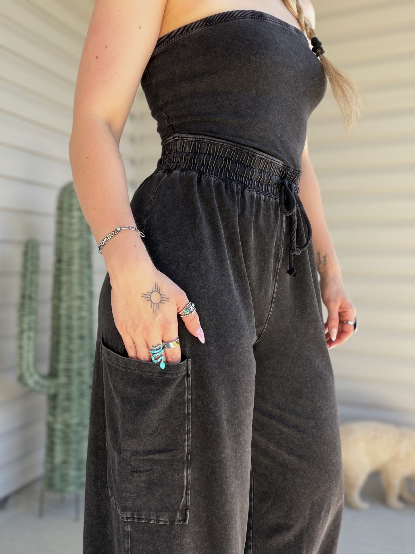 Wide-Leg Jumpsuit