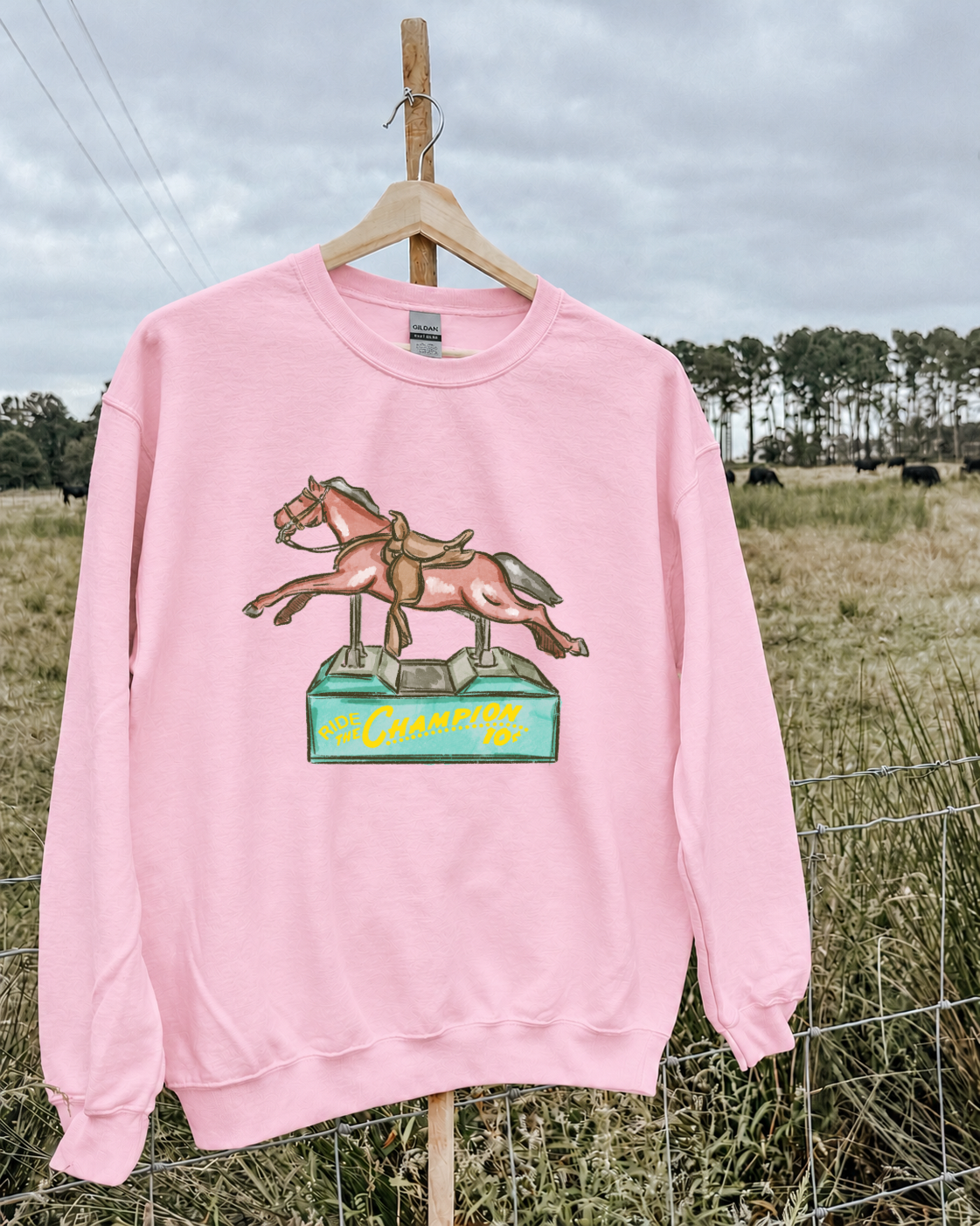 Carnival Cowgirl Crewneck