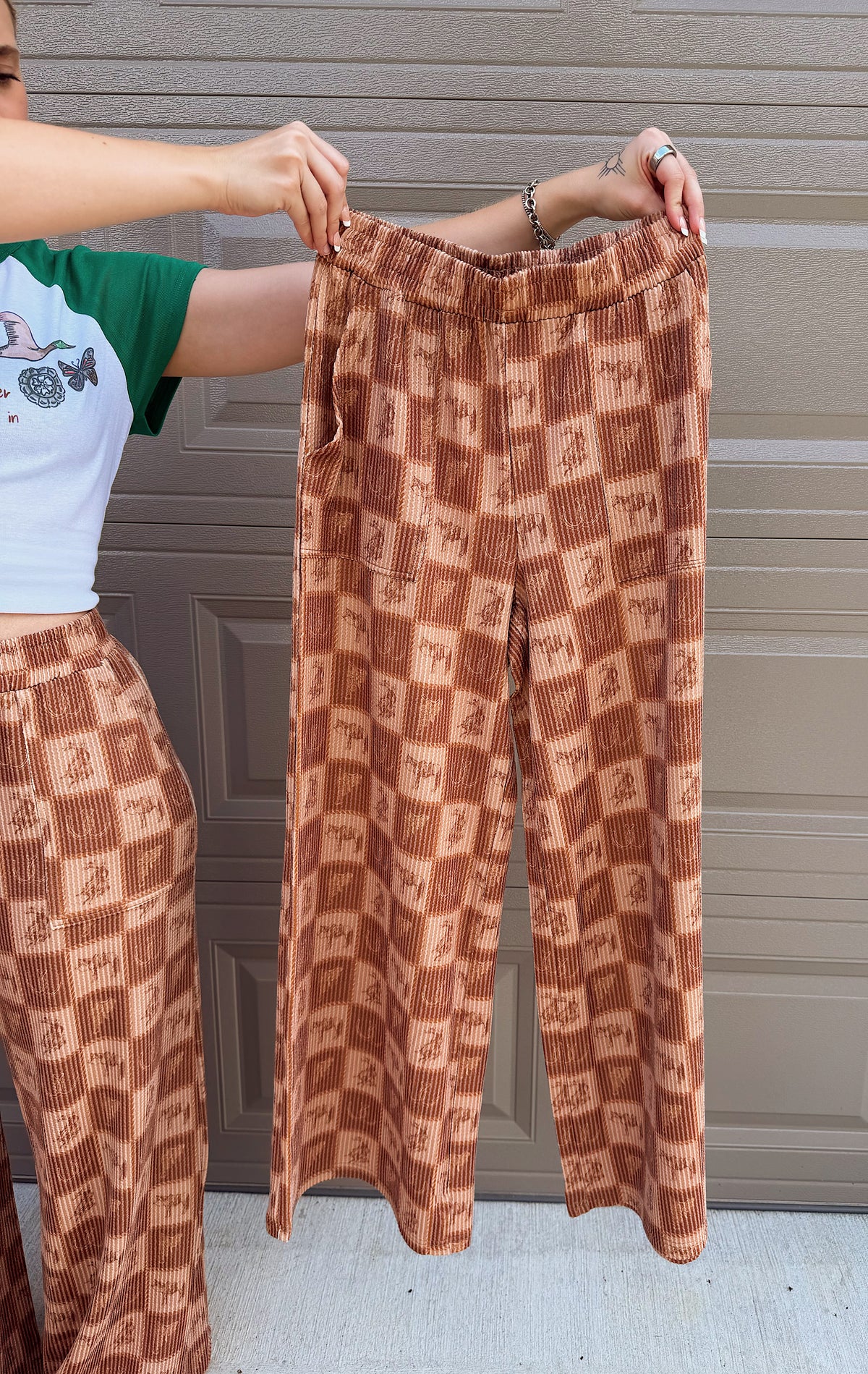 The Cowboy Check Pants