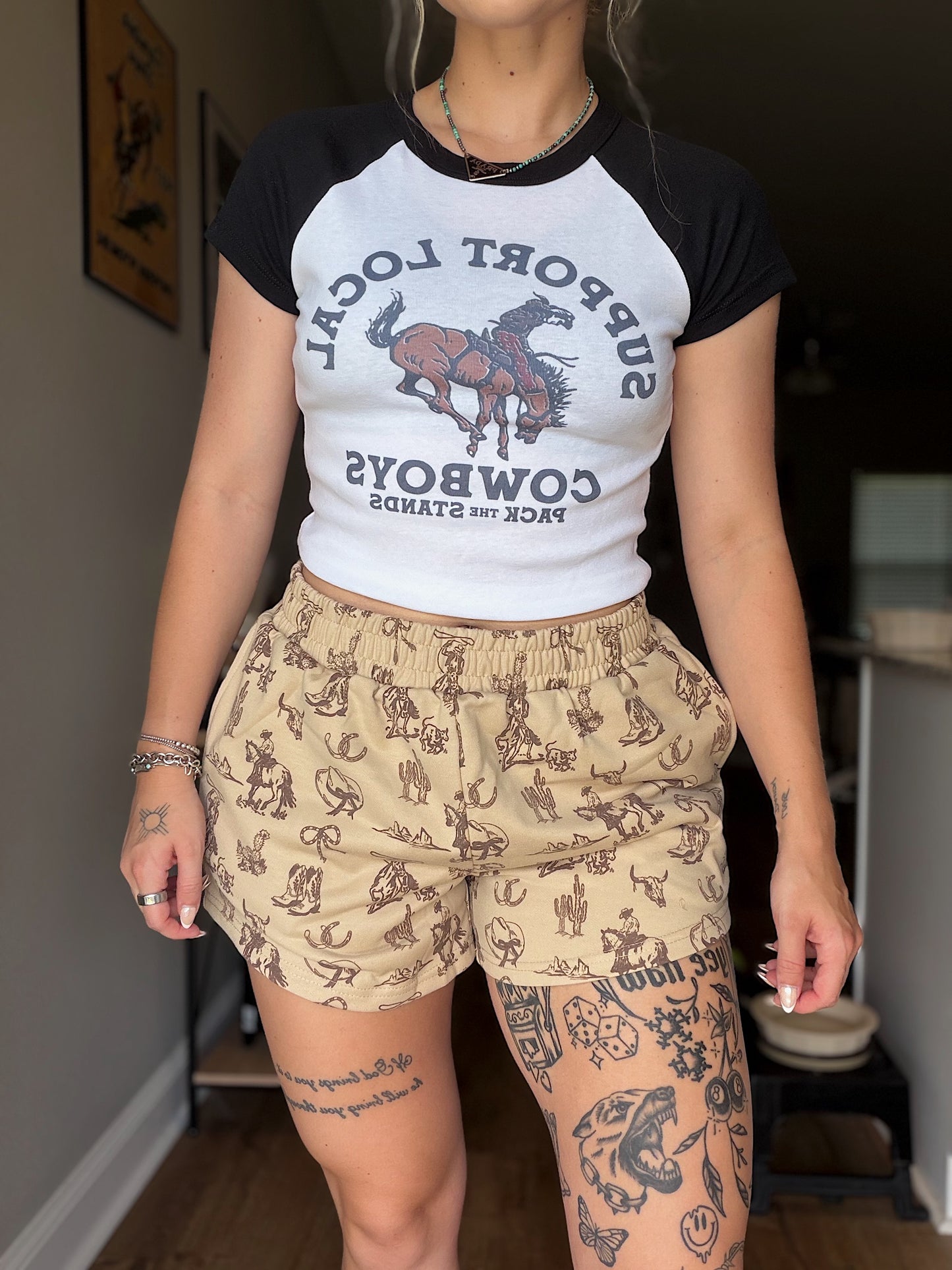 Cowboy Country Lounge Shorts