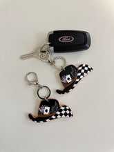 Load image into Gallery viewer, Gambler Cowboy Hat Keychain
