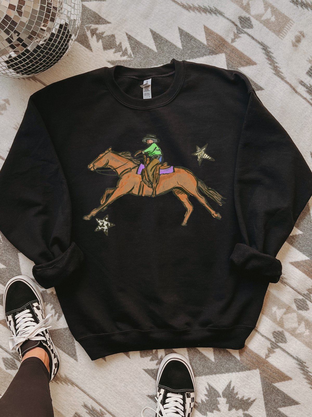 Cosmic Cowboy Crewneck