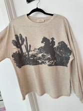 Load image into Gallery viewer, The Cowboy Scene Long Sleeve
