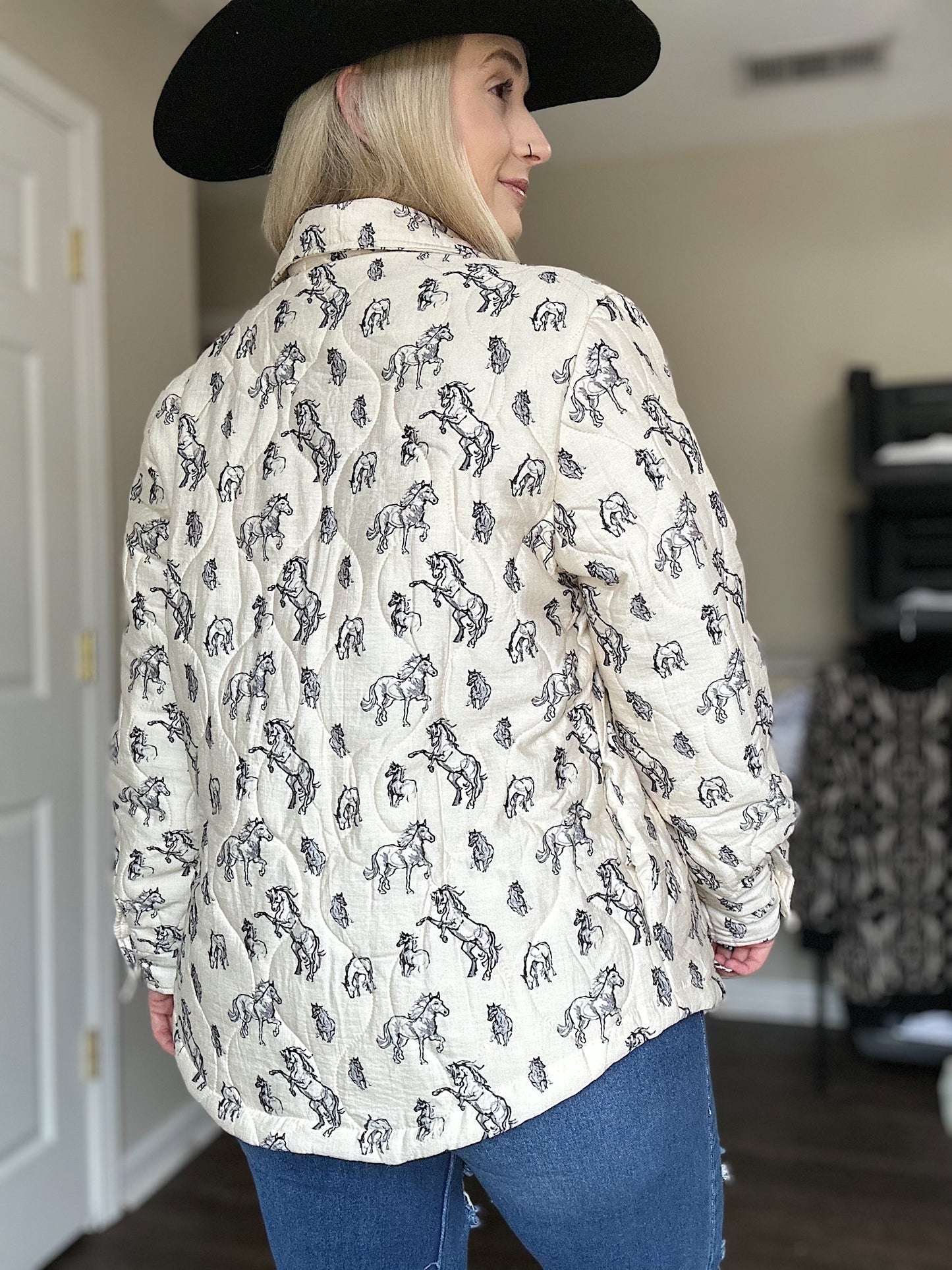 Quilted Pony Jacket