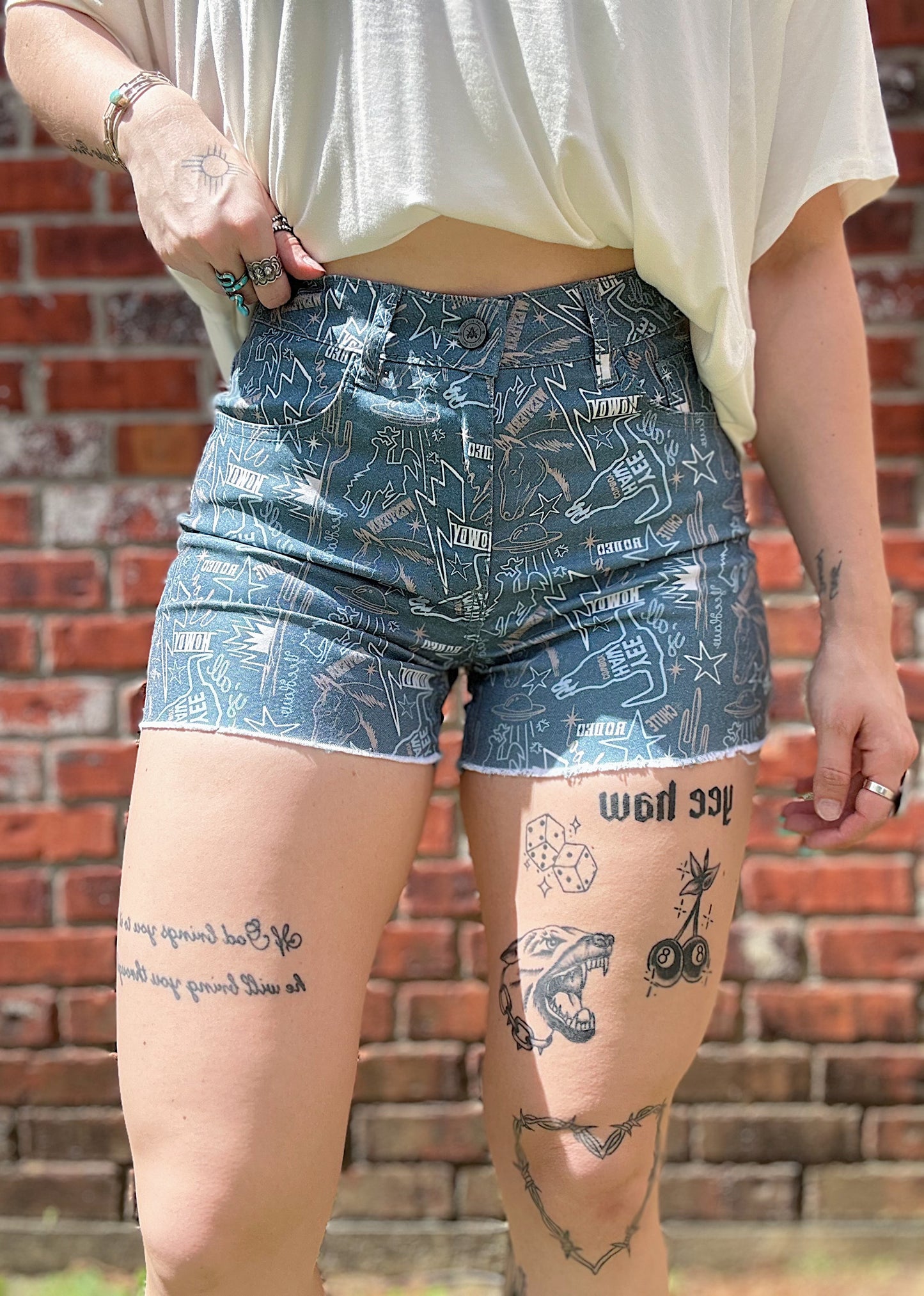 The Crazy Cowboy Shorts