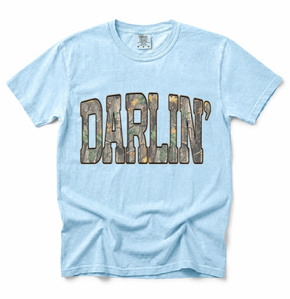 Camo Darlin’ COMFORT COLORS TEE