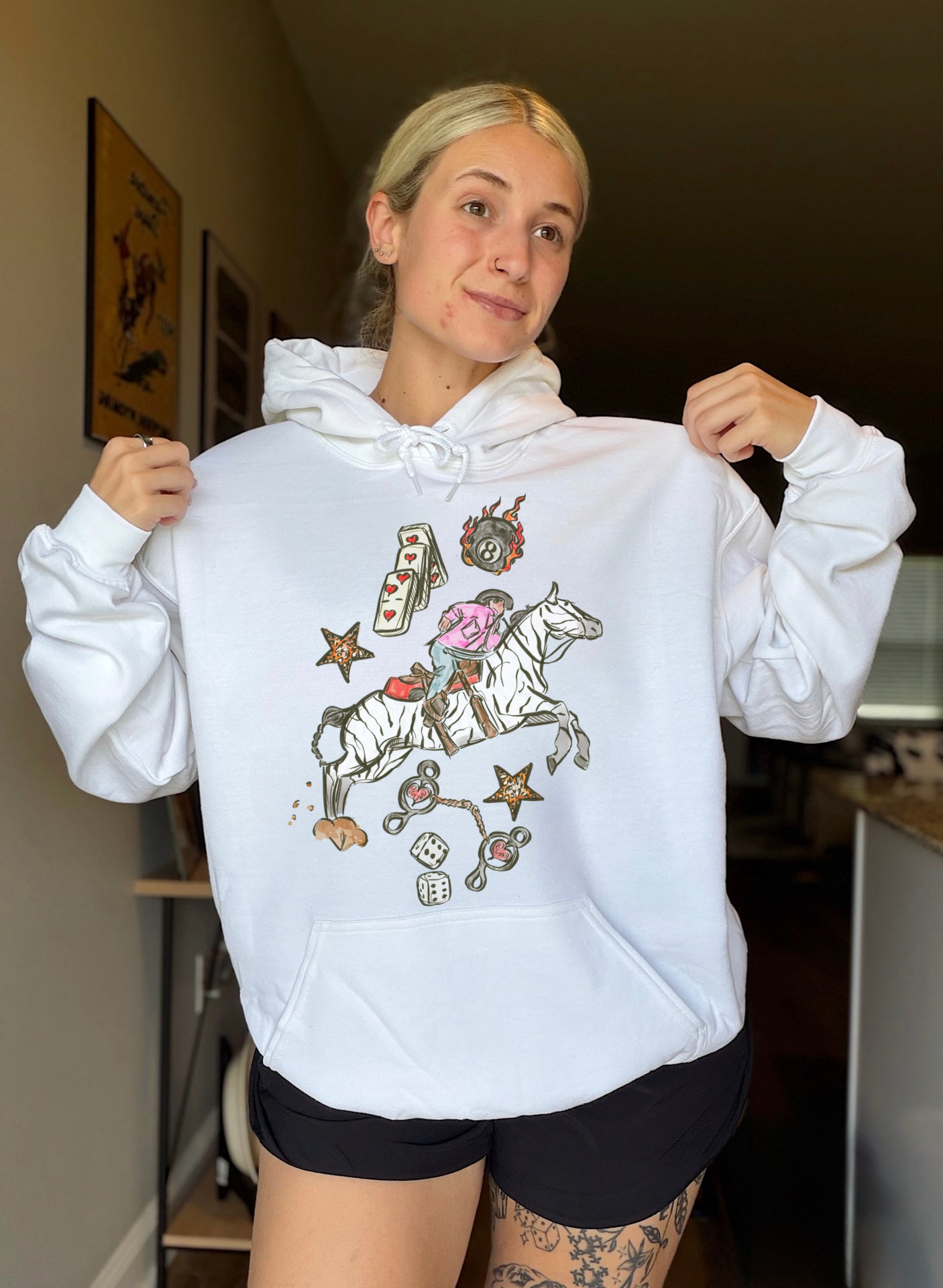 Wild Card Cowboy Hoodie