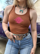 Load image into Gallery viewer, Aztec Ribbed Tank
