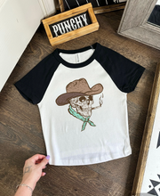 Load image into Gallery viewer, Cowboy Skelly Baby Tee
