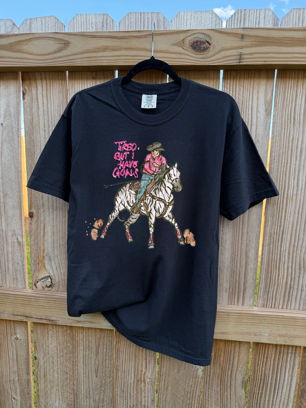 Tired But I Have Goals COMFORT COLORS TEE