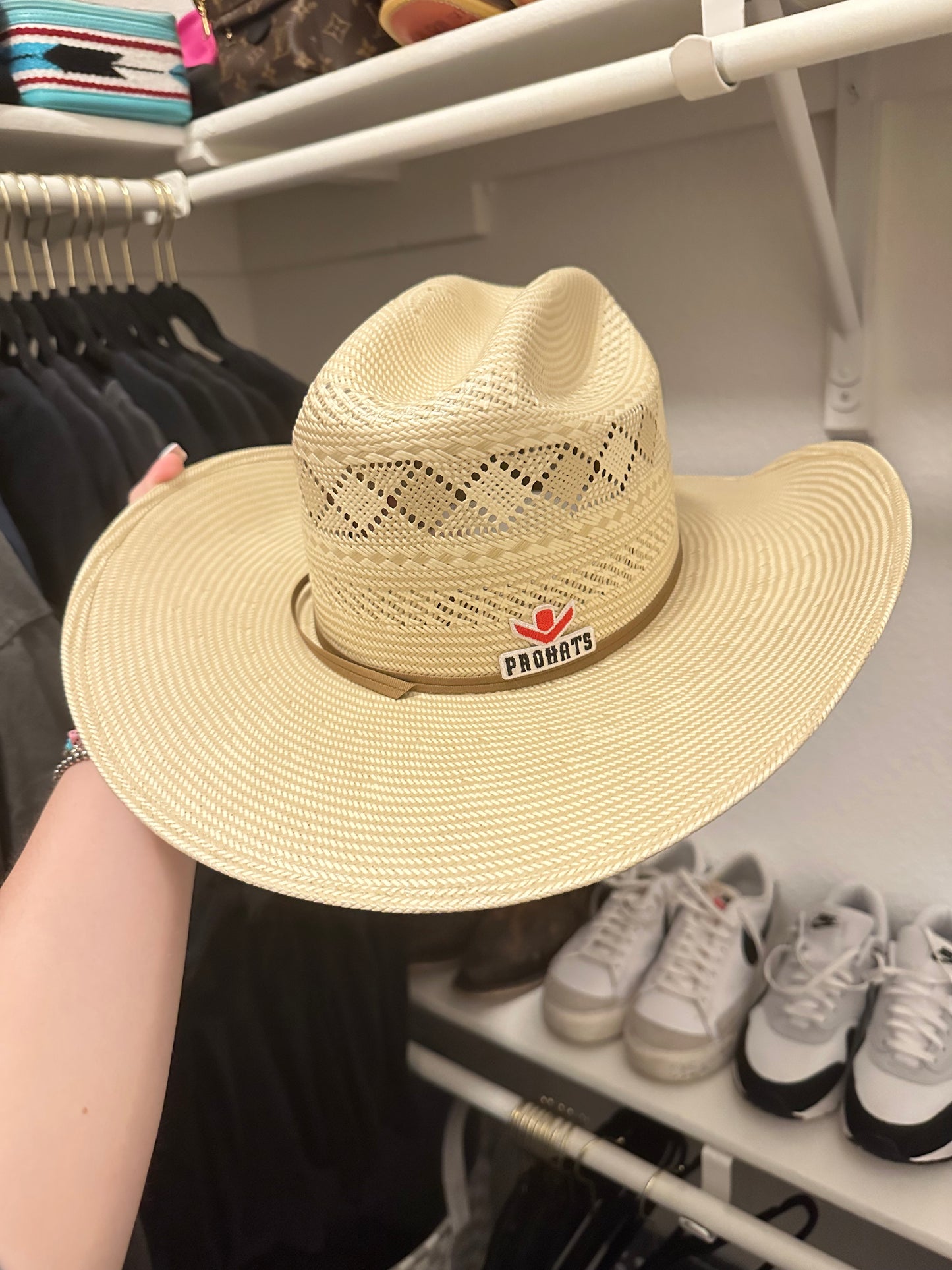 Straw Pro Hats Size 7 NEVER WORN