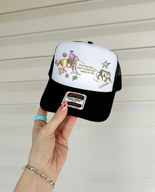 What Matters Most Trucker Hat (Multiple Color Options)