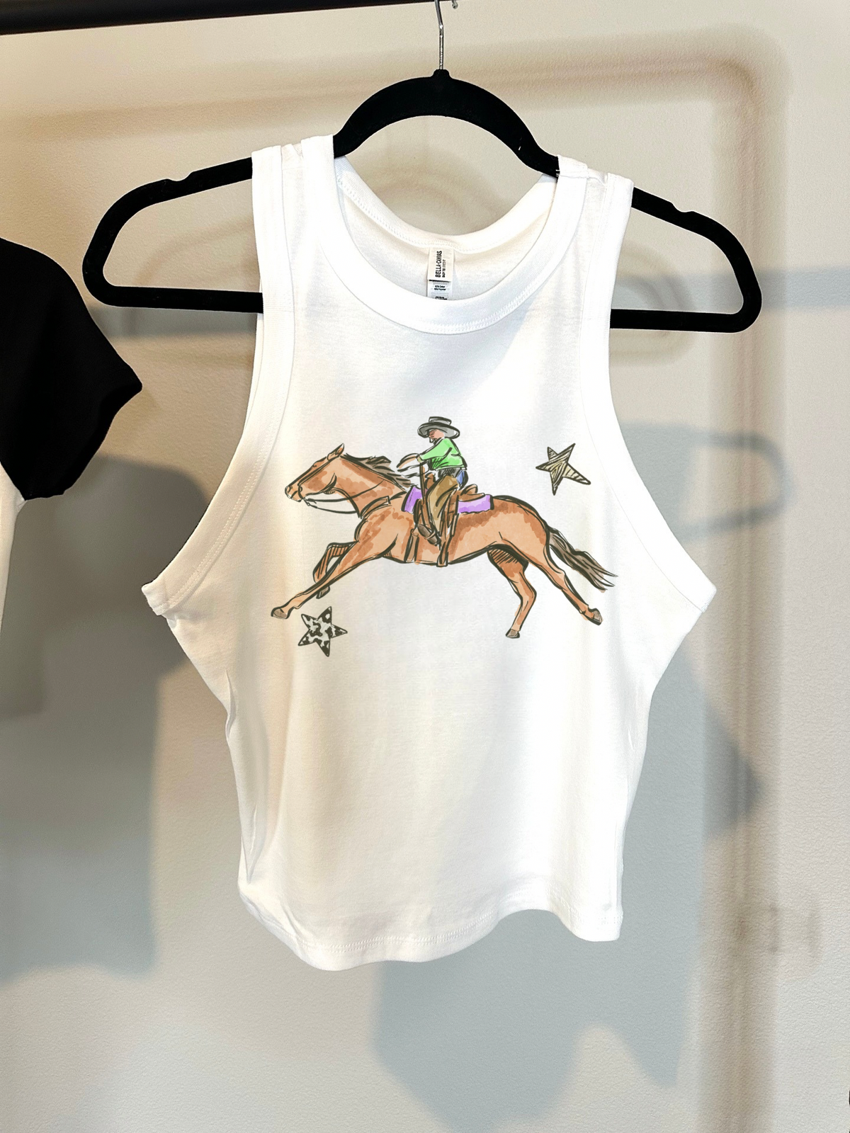 Cosmic Cowboy Cropped Tank
