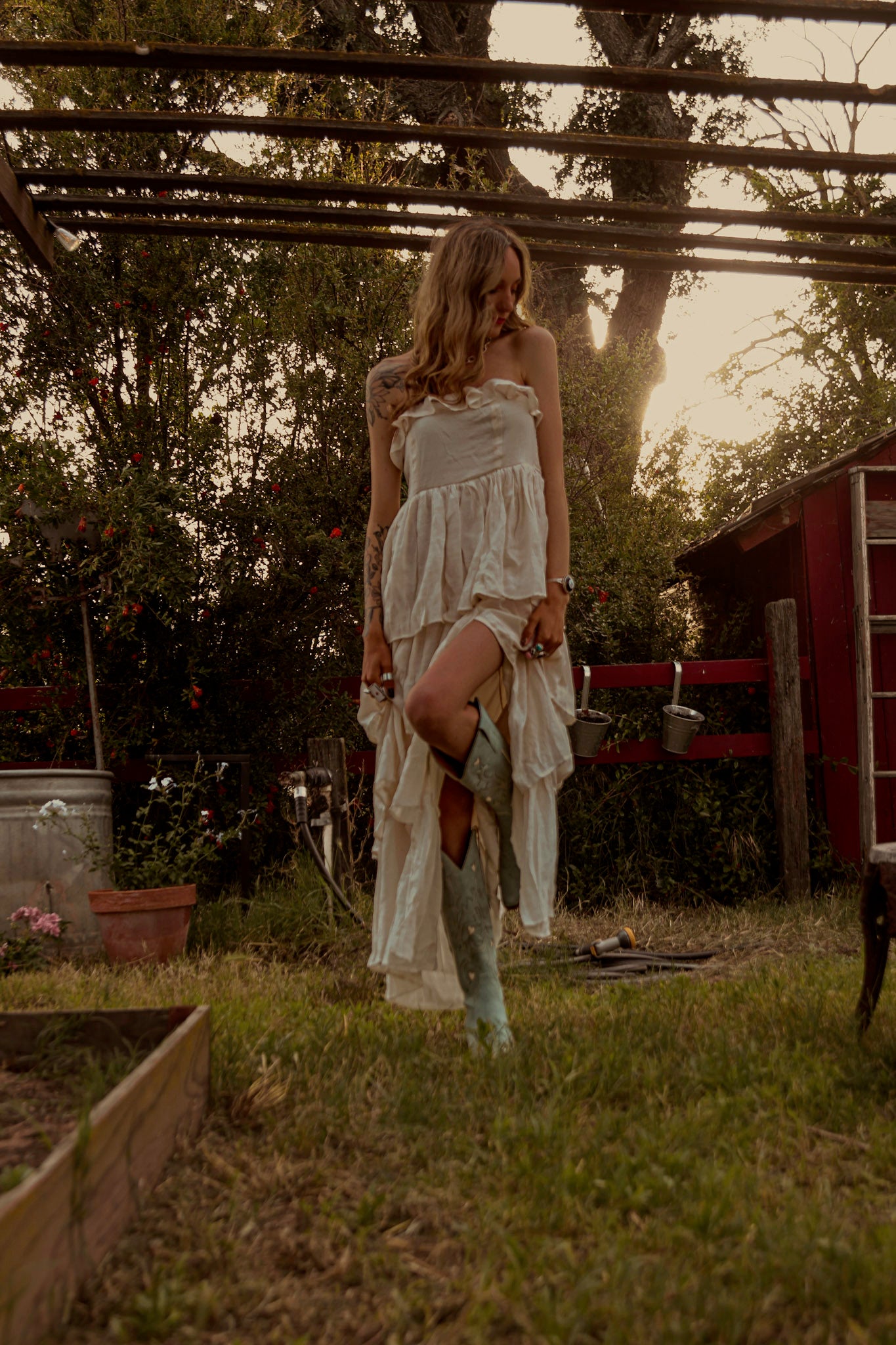 The Cadence Prairie Dress