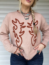 Load image into Gallery viewer, The Boot Stitch Sweater
