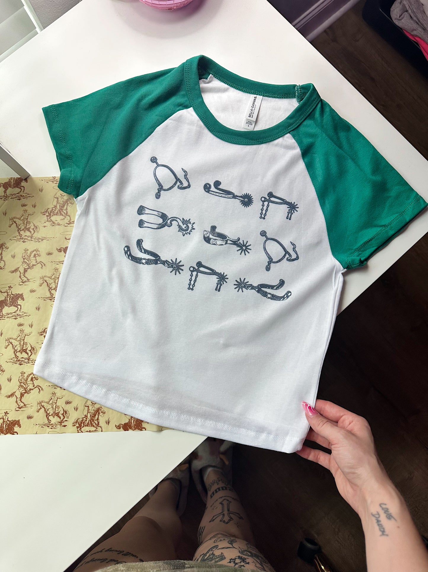Spurs Baby Tee
