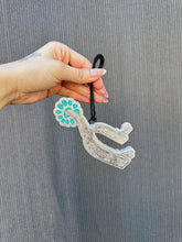 Load image into Gallery viewer, Turquoise Spur Car Freshie
