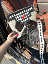 Load image into Gallery viewer, Checkered Cherry Purse
