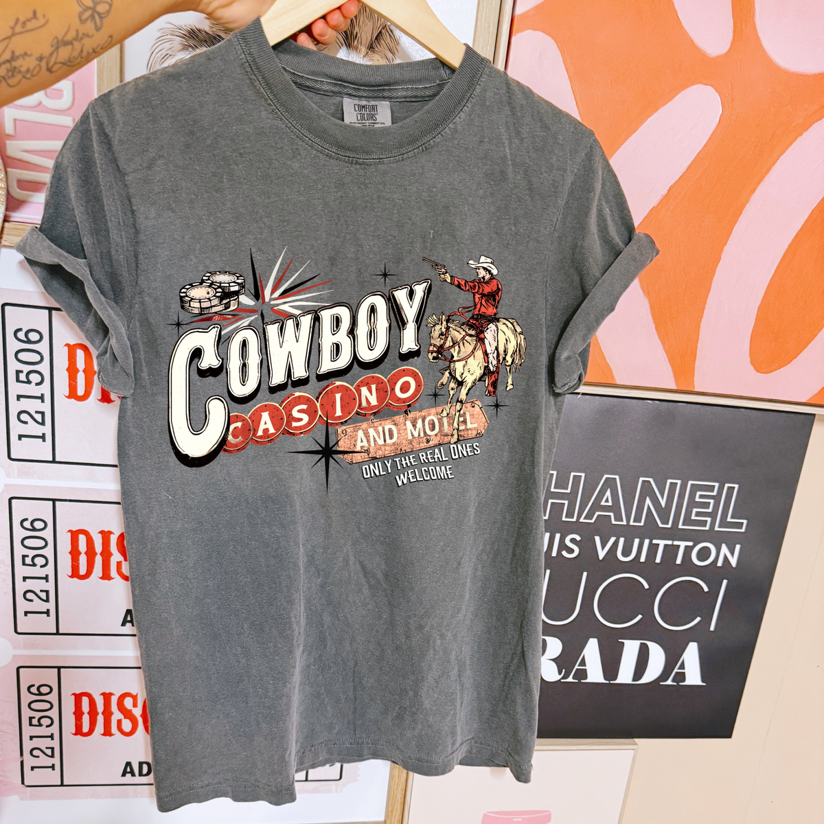 Cowboys Casino COMFORT COLORS TEE