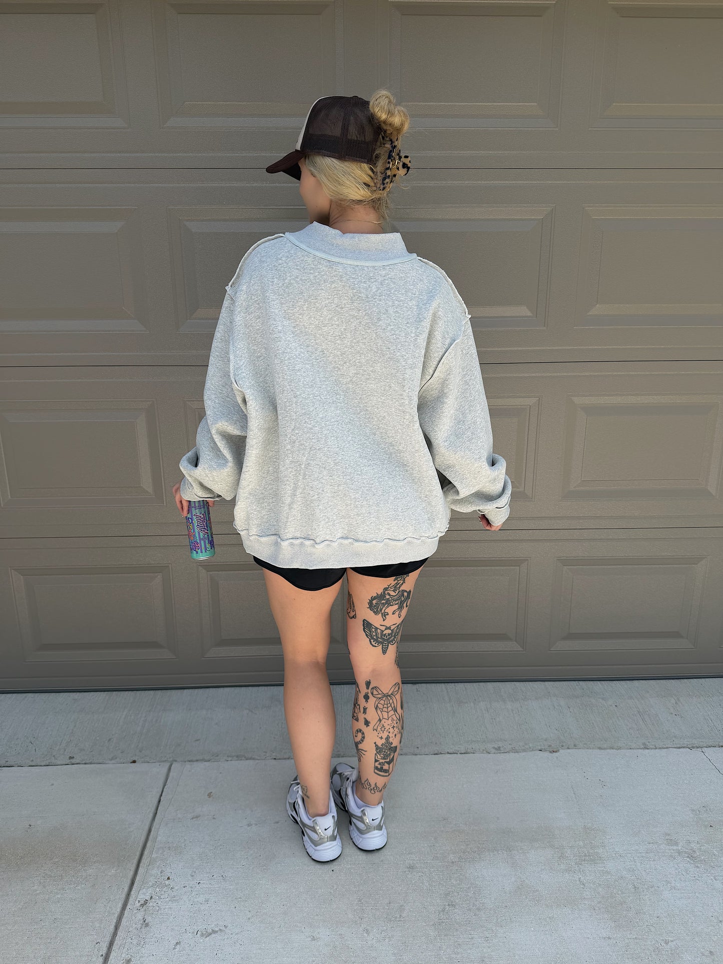 WWJD Mock Neck Sweatshirt