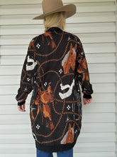 Load image into Gallery viewer, Spurs &amp; Saddles Cardigan
