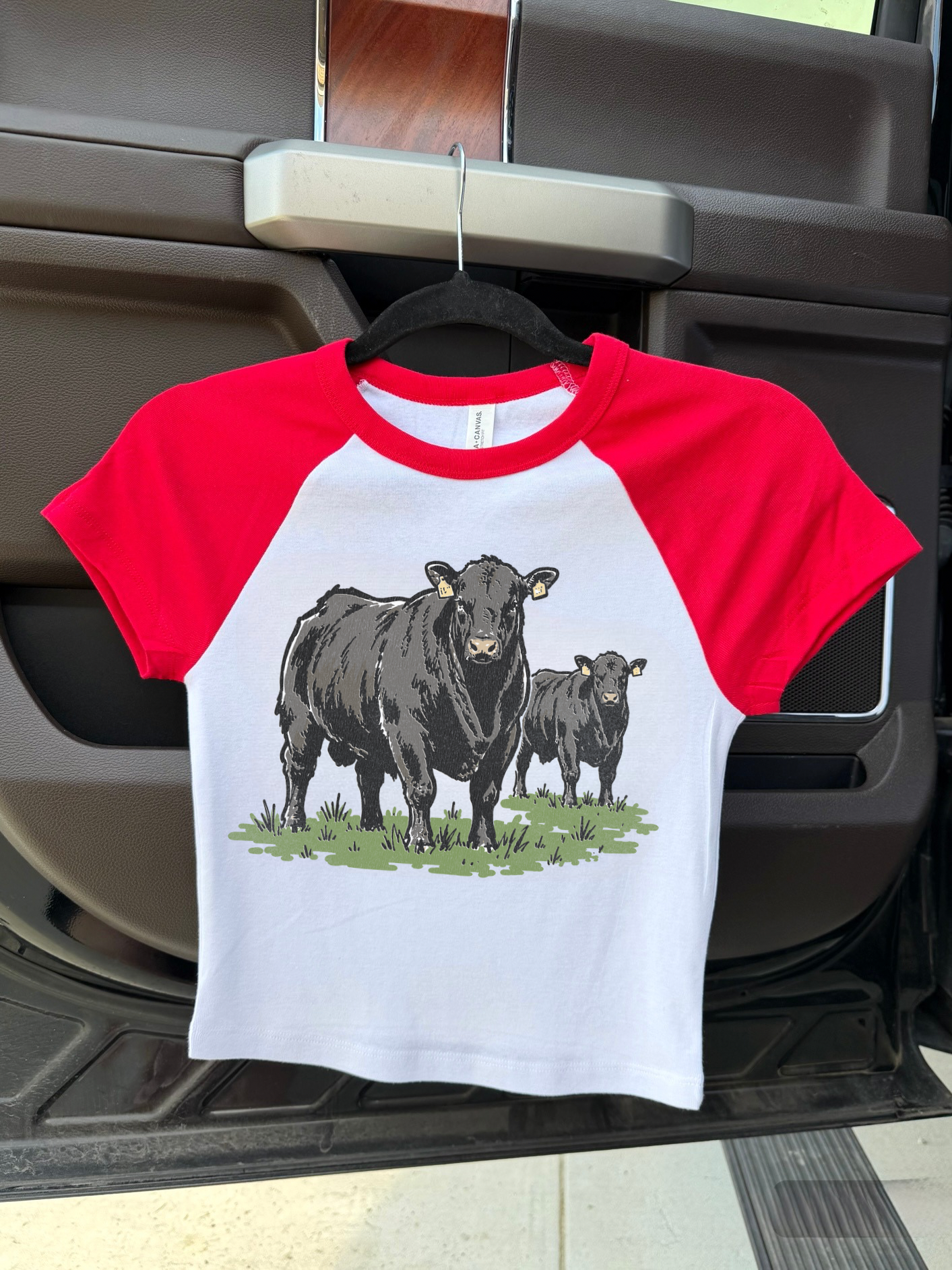 Angus Cow Baby Tee