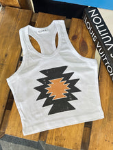 Load image into Gallery viewer, Aztec Cropped Tank
