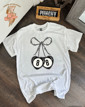 Load image into Gallery viewer, Barbed Wire Bow Tee or Crewneck
