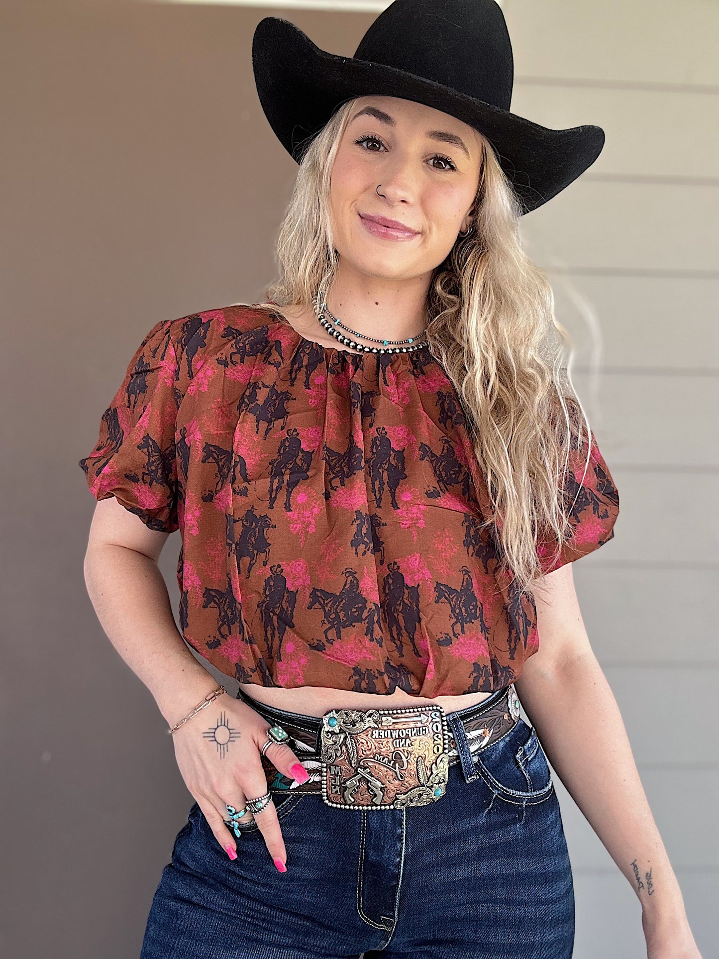 The Cow-Ture Top