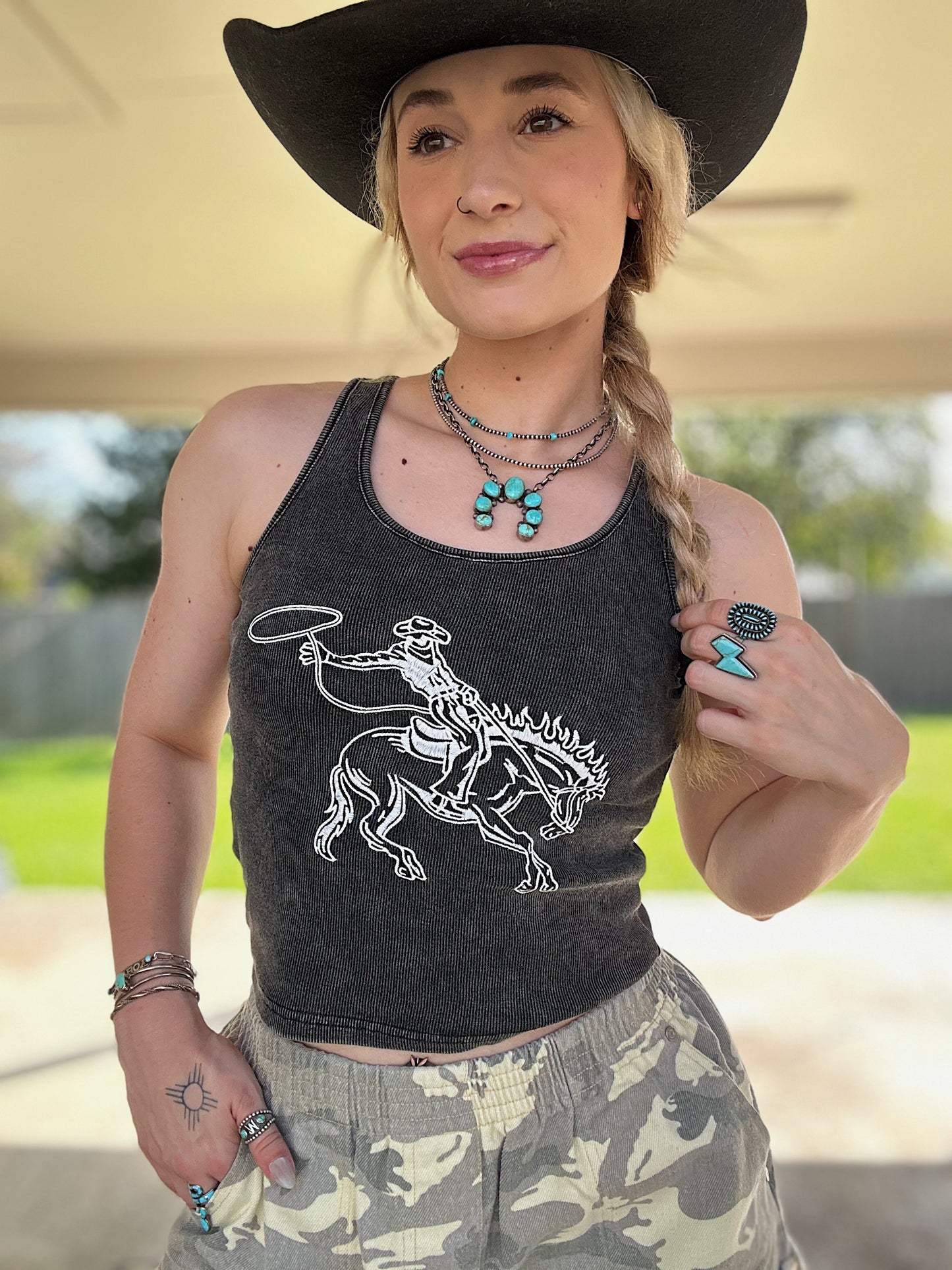 Bronc Buster Ribbed Tank