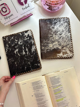 Load image into Gallery viewer, Cowhide Bible / Book Cover
