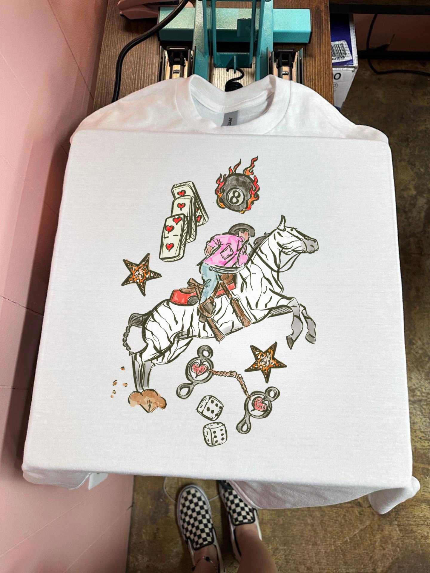 Wild Card Cowboy TEE or CREWNECK