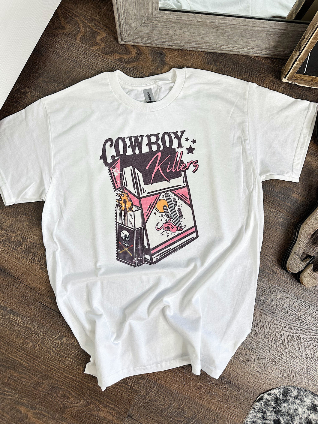 Pink Cowboy Killers TEE or CREWNECK