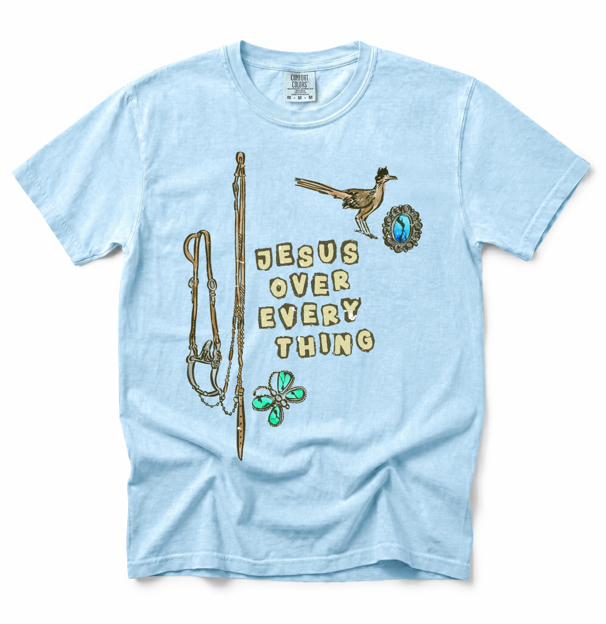 Jesus Over Everything COMFORT COLORS TEE