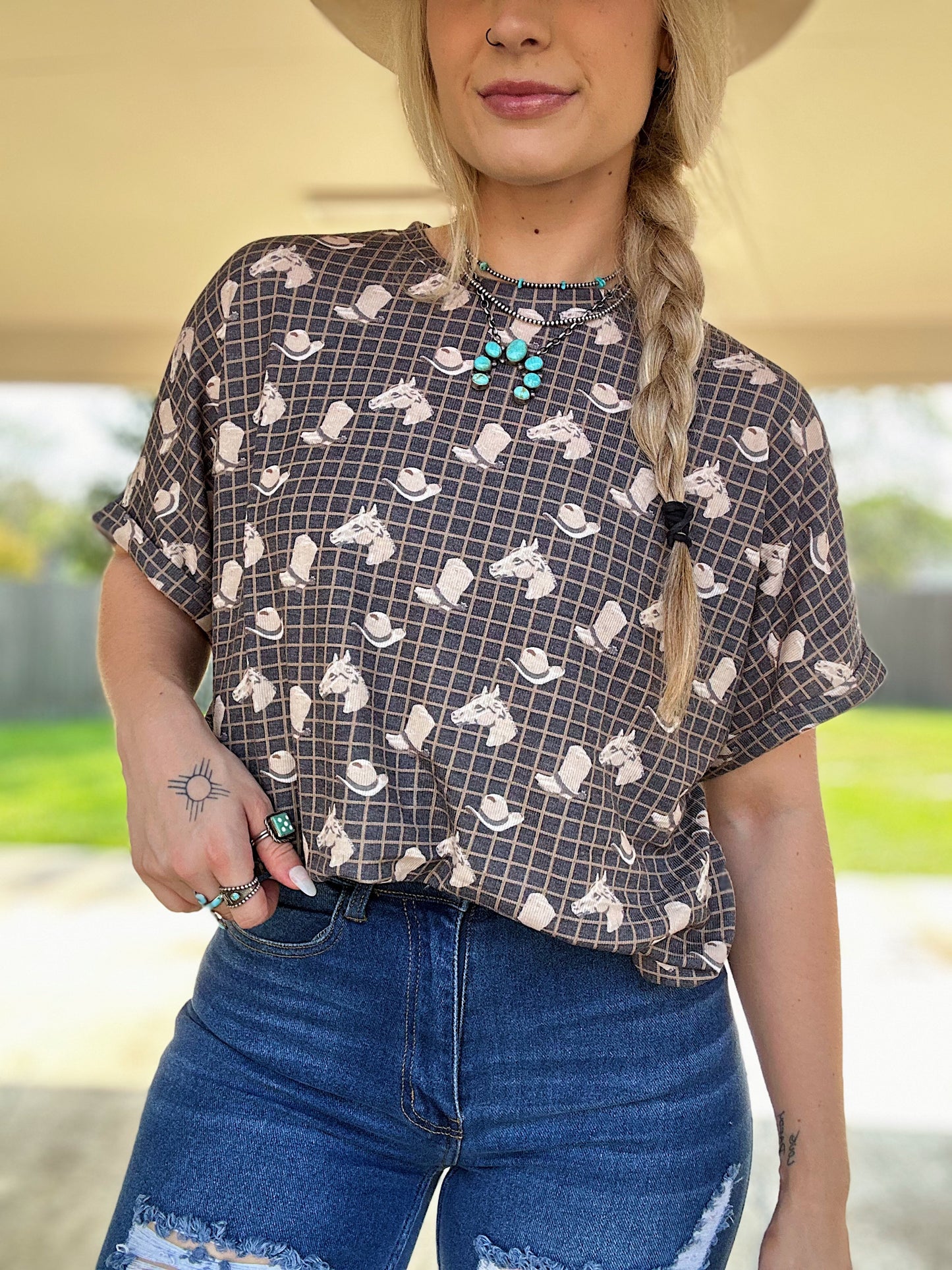 Grit N Grind Oversized Top