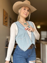 Load image into Gallery viewer, 4 The Love Of Denim Vest
